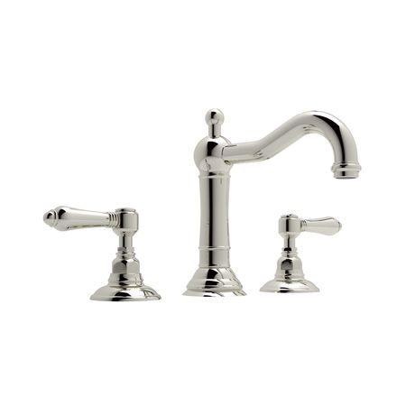 ROHL Italian Bath Acqui Widespread Lavatory Faucet In Polished Nickelt A1409LMPN-2